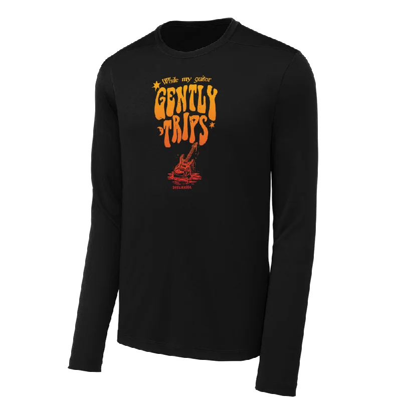 Gently Trips UV Pro Long Sleeve (Men) - Gold/Red