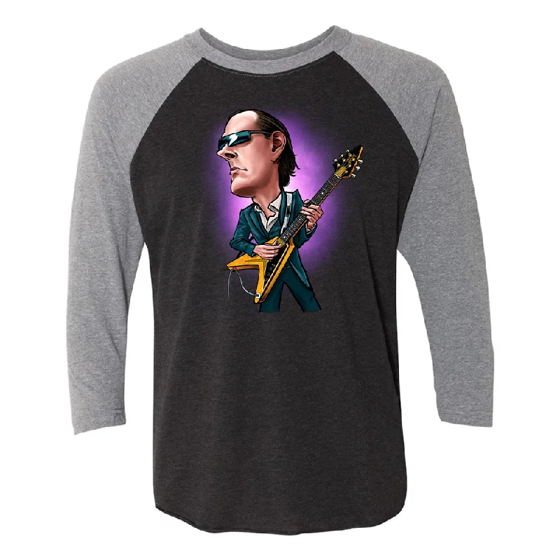 Joe Bonamassa & Amos Cartoon 3/4 Sleeve T-Shirt (Unisex)