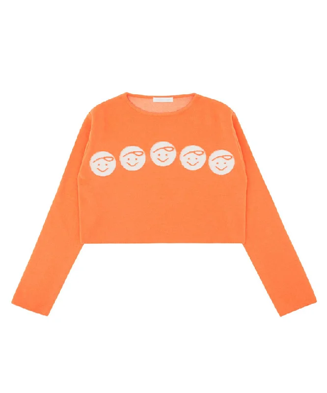 PIV'VEE Friends Pullover - Sunset Orange