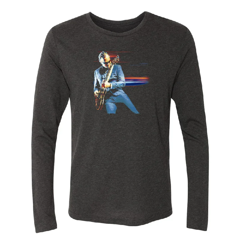 Speed of Blues Tri-Blend Long Sleeve (Men)