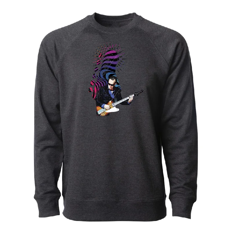 Trippy Headstock Lightweight Crew Neck Long Sleeve (Unisex)