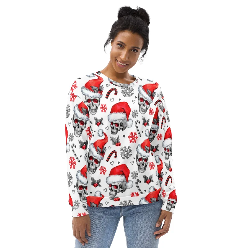 Santa Skulls Eco Sweatshirt