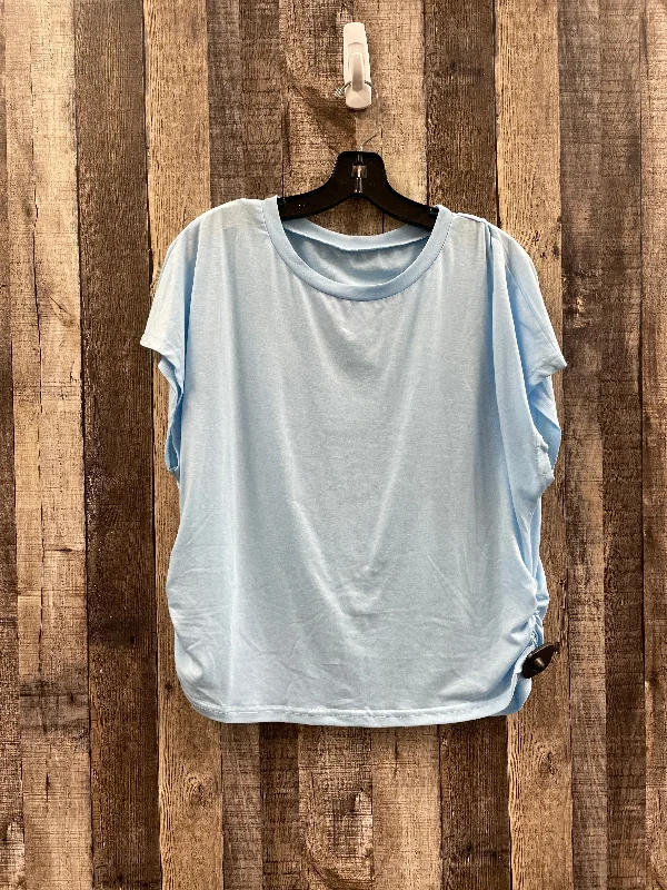 Blue Top Short Sleeve Cmf, Size Xxl