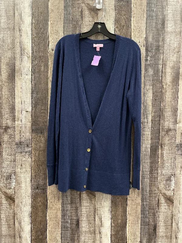 Navy Cardigan Lilly Pulitzer, Size Xl