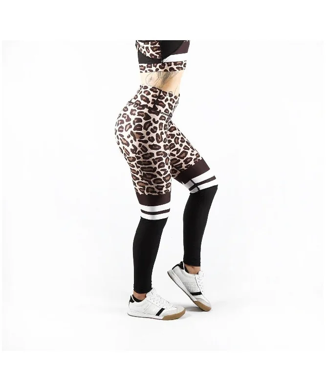 Combat Dollies Leopard Print Fitness Leggings