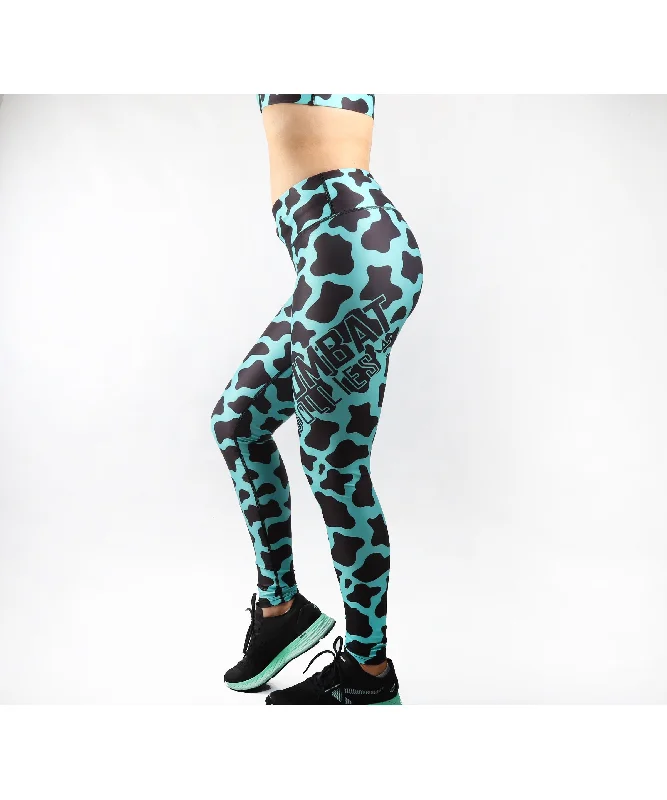 Combat Dollies Mad Cow Fitness Legging Complete Blue