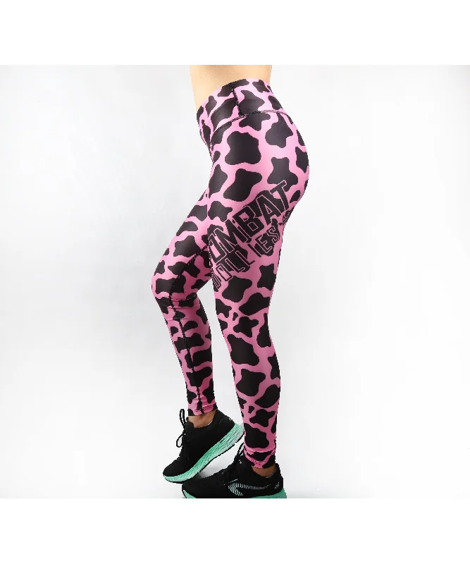 Combat Dollies Mad Cow Fitness Legging Complete Pink