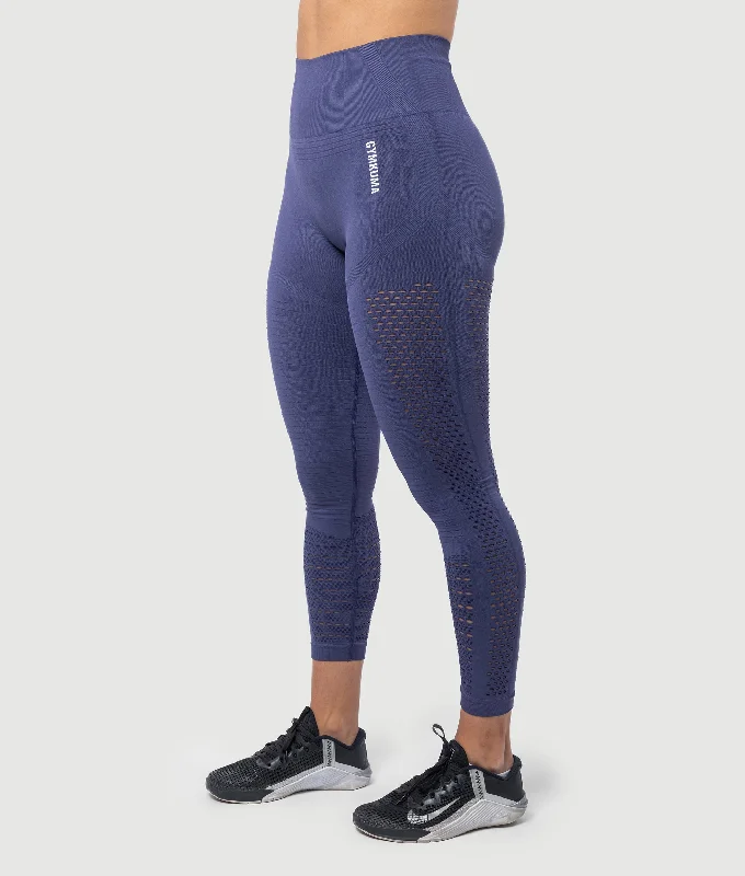 Enyo Seamless Legging - Royal Purple