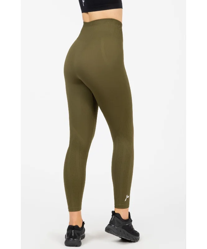 Famme Anfrag 2 Seamless High Waisted Leggings Green