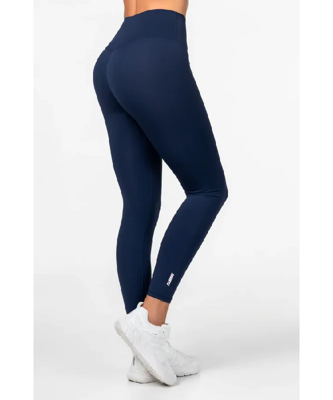 Famme Essential High Waisted Leggings Blue