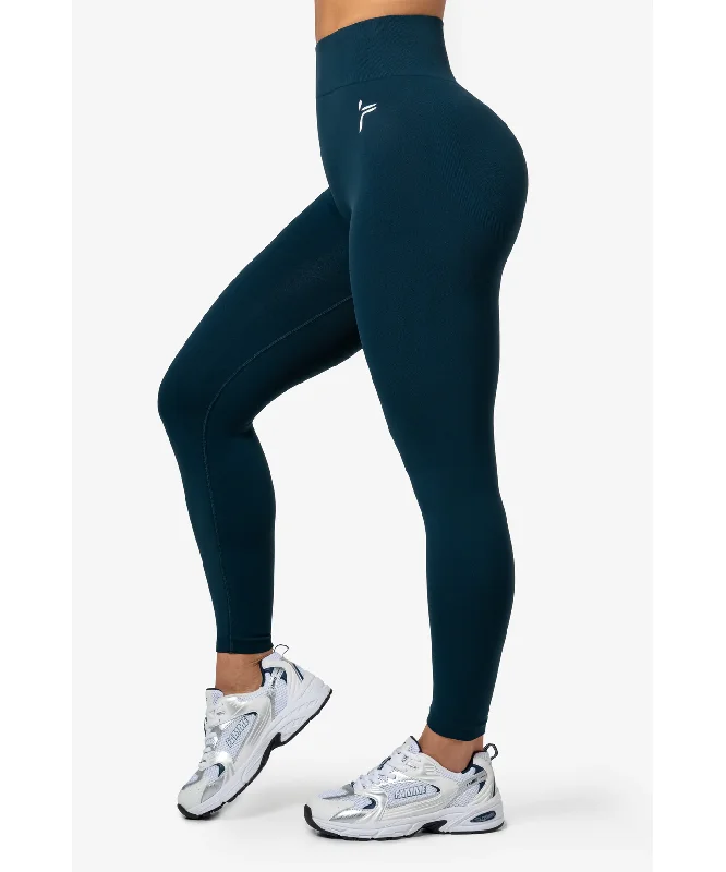 Famme Lunge Seamless Leggings Dark Green