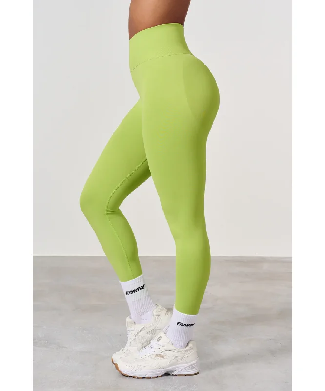 Famme Refine Scrunch Leggings Green