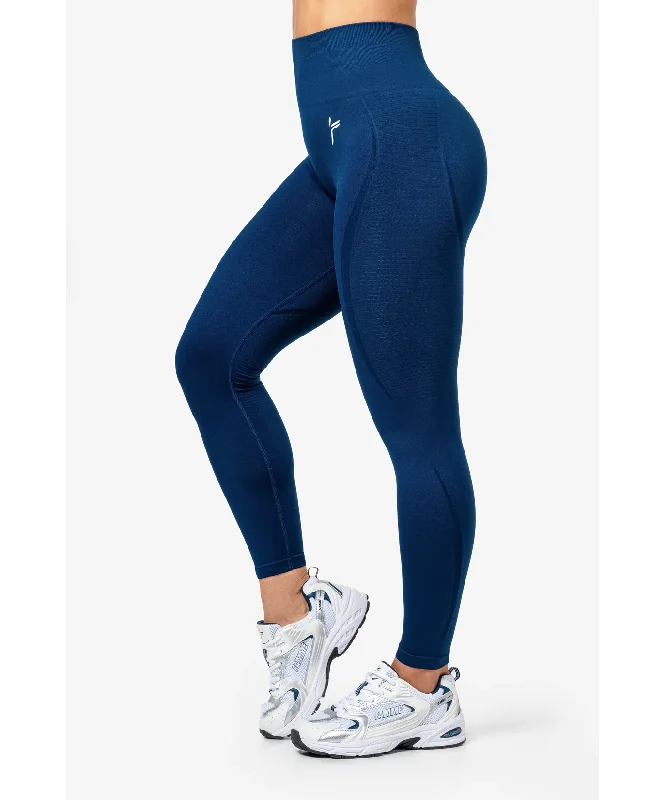 Famme Vortex V3 Seamless Leggings Blue