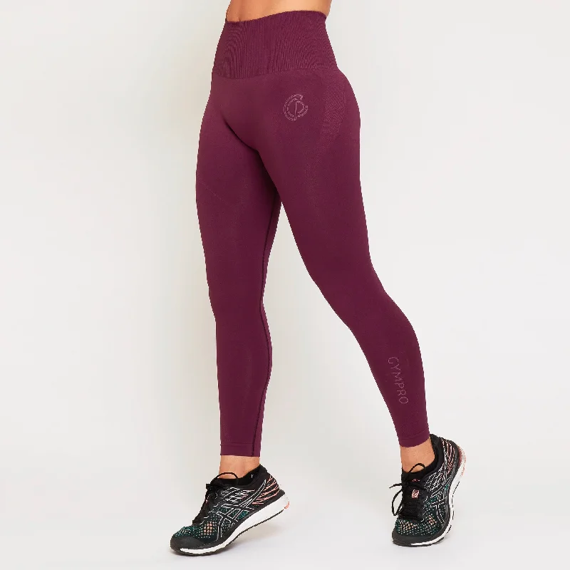 Womens - Lili Seamless Leggings - Plum