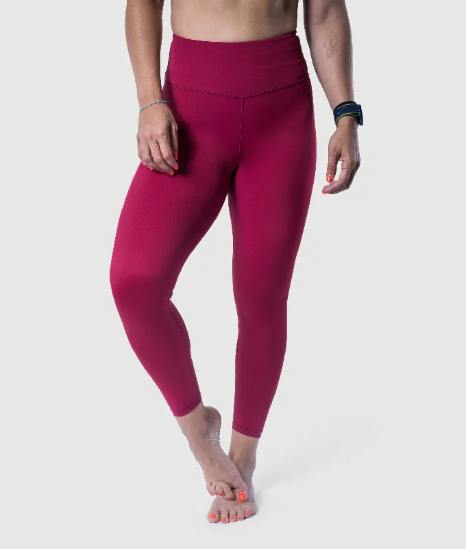 Training Legging - Burgundy