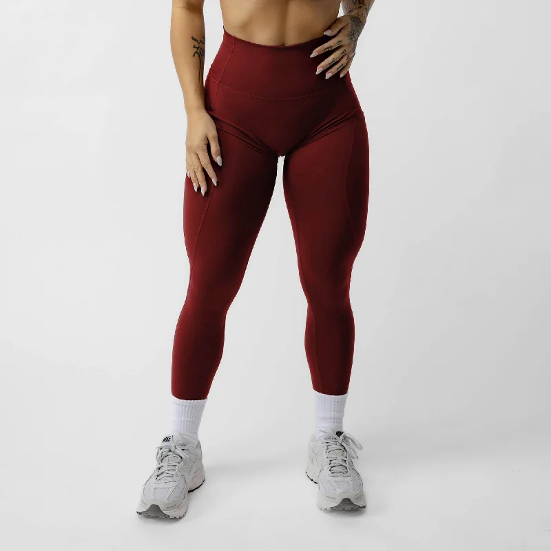 Victory Leggings - Ember Red