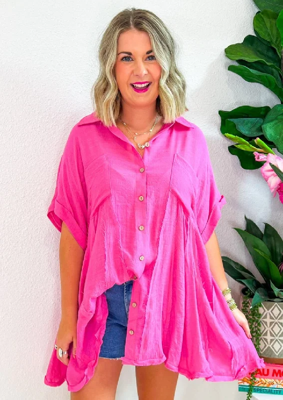 Day Break Tunic - Hot Pink