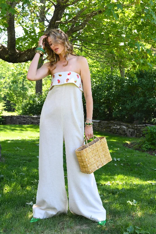 PAISLEY PRETTY OFF WHITE JUMPSUIT